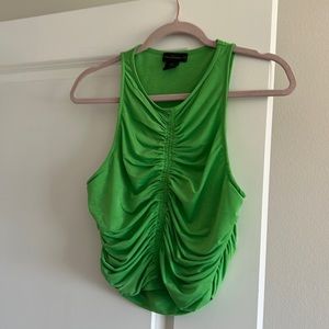 House of Harlow two piece set in lime green